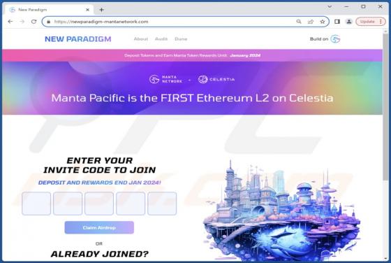 New Paradigm Airdrop Truffa
