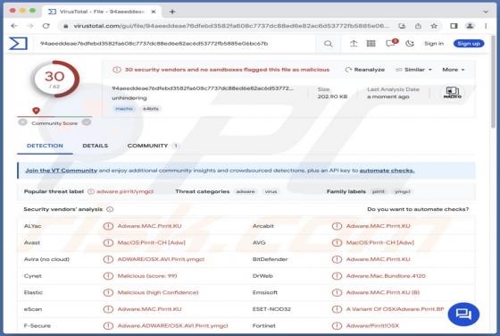 Unhindering.app Adware (Mac)