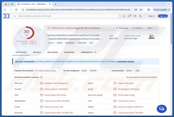 Phexia Stealer (Mac)
