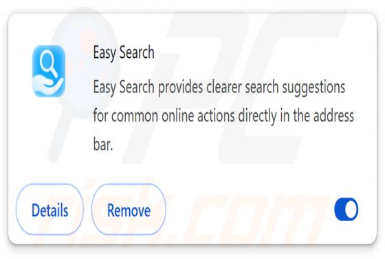 Easysearching.net reindirizzamento