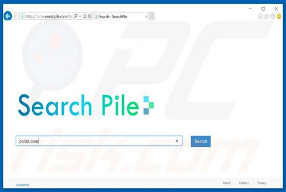 Home.searchpile.com dirottatore