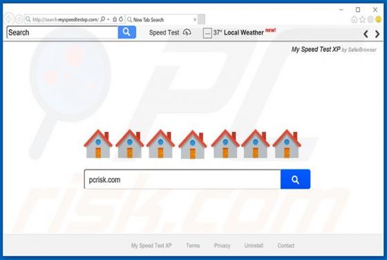 Search.myspeedtestxp.com Dirottatore