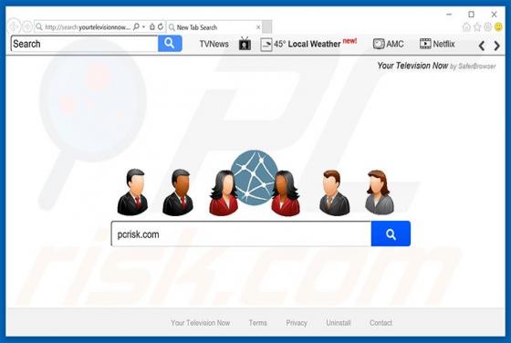 Search.yourtelevisionnow.com Dirottatore