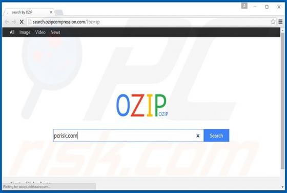 Search.ozipcompression.com Dirottatore