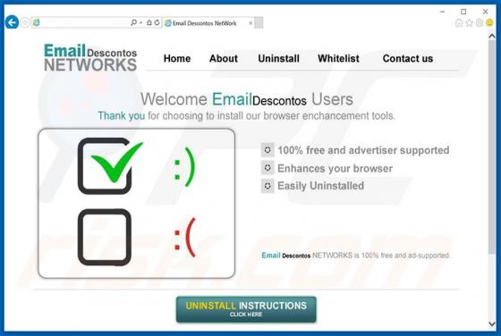 Annunci di Email Descontos