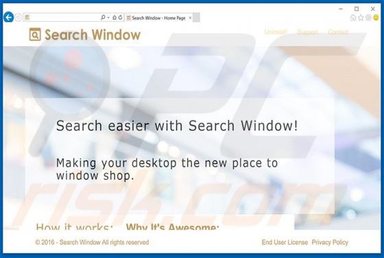 Annunci di Search Window