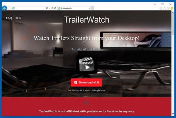 TrailerWatch Adware