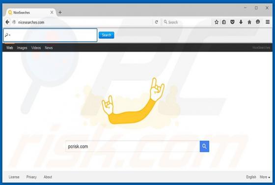 Nicesearches.com Dirottatore