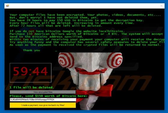 Jigsaw Ransomware