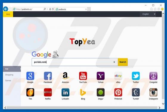 Yeabests.cc Dirottatore