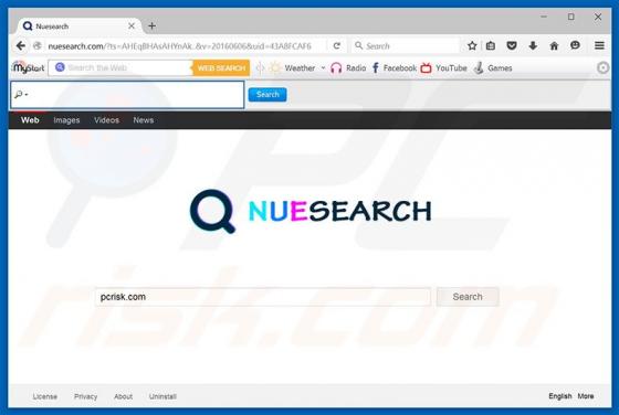 Nuesearch.com Dirottatore