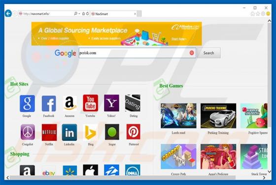 Navsmart.info Dirottatore