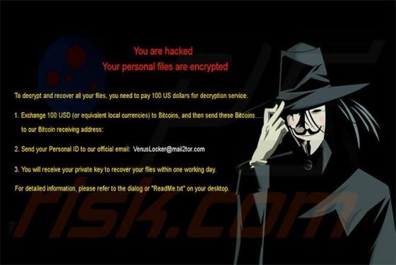 VenusLocker Ransomware