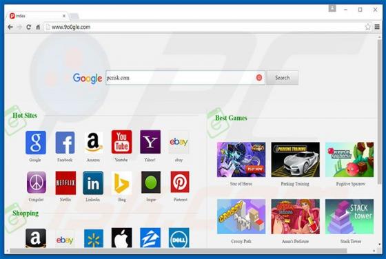 9o0gle.com Dirottatore