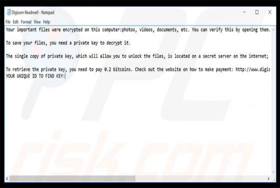 Digisom Ransomware