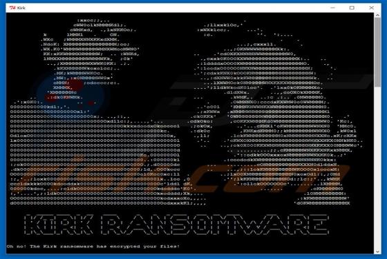 Kirk Ransomware