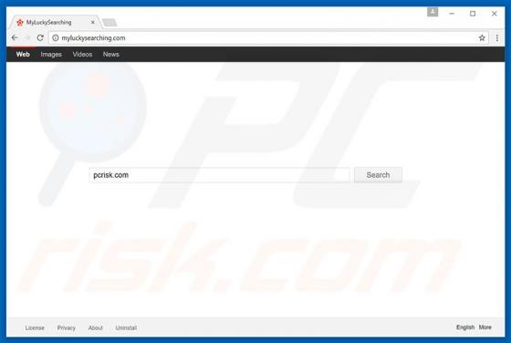 Myluckysearching.com Dirottatore