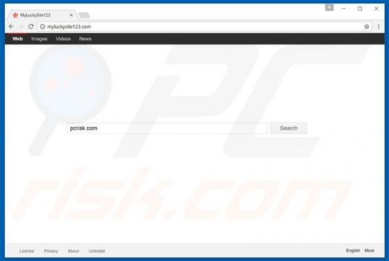 Myluckysite123.com Dirottatore