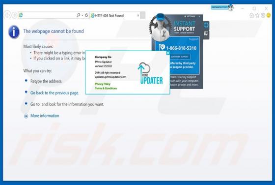 Prime Updater Adware