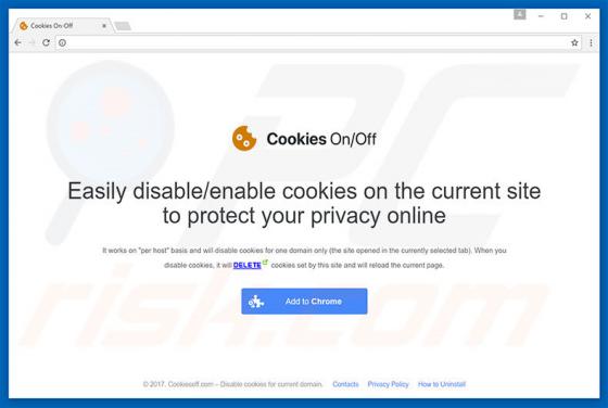 Cookies On-Off Adware