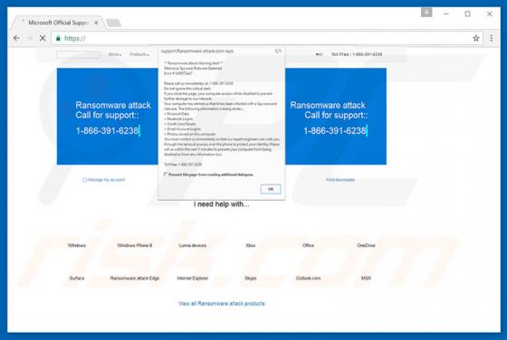 Ransomware Attack Warning Alert - Truffa