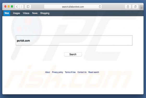 Search.bilabordnet.com Dirottatore (Mac)