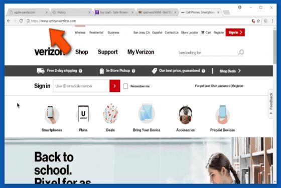 Apple-panda.com Dirottatore