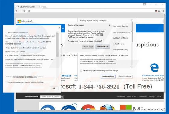 Microsoft Has Detected A Porn Virus Truffa