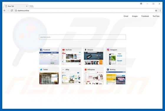 Startme.online Dirottatore