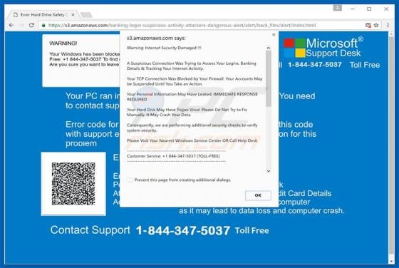 Internet Security Damaged Truffa