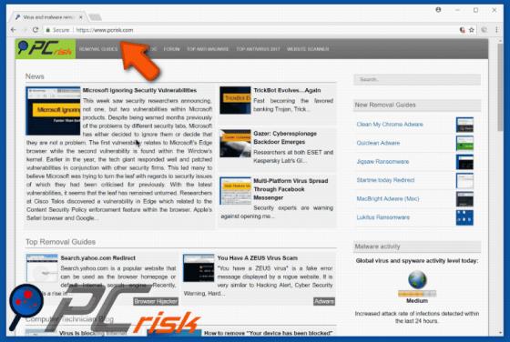 Eatyellowmango.com Dirottatore