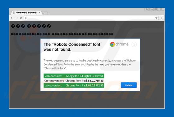 The Roboto Condensed Font Was Not Found Truffa