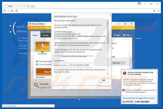 Warning: Hyper-V Manager Truffa
