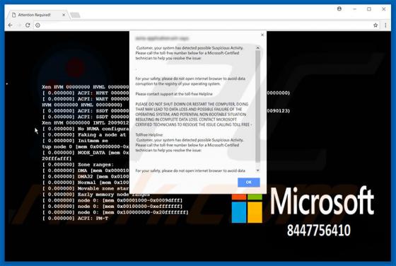 Possible Suspicious Activity Truffa