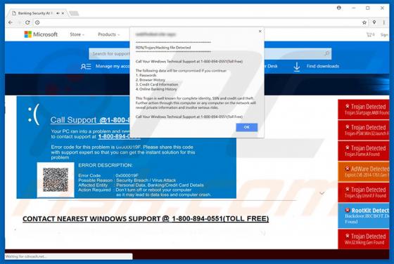 RDN/Trojan/Hacking File Detected Truffa
