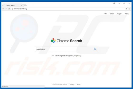 Chromesearch.today Dirottatore