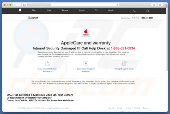 AppleCare And Warranty Truffa (Mac)