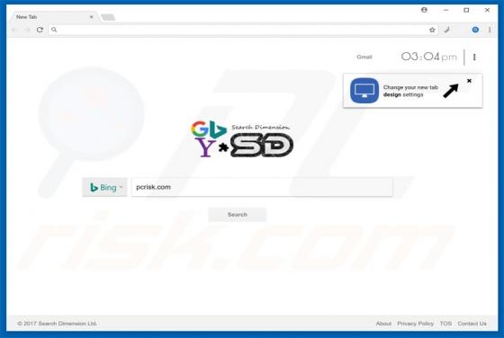 Searchdimension.com Dirottatore