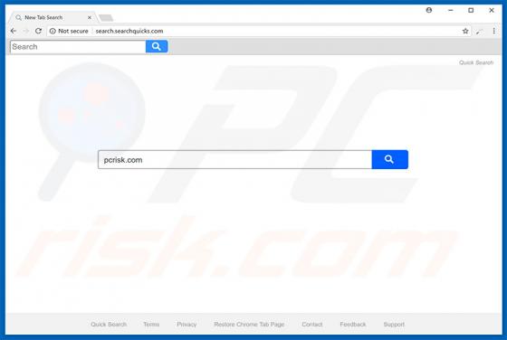 Search.searchquicks.com Dirottatore