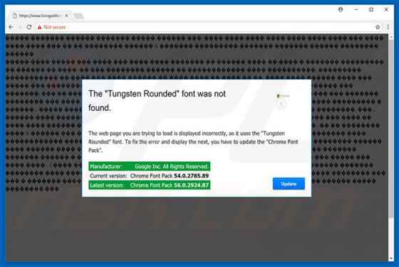 The Tungsten Rounded Font Was Not Found Truffa