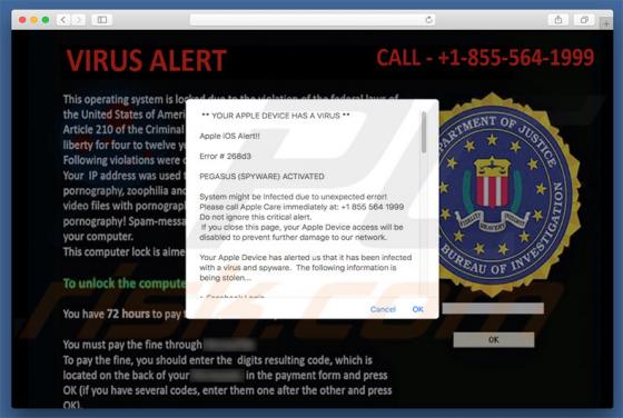 PEGASUS SPYWARE ACTIVATED Truffa (Mac)