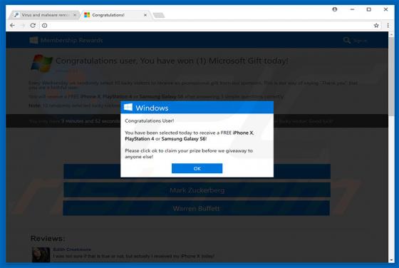 Congratulations, You Have Won Truffa