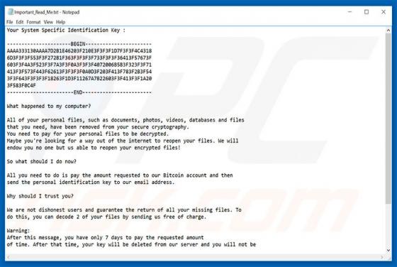 InfiniteTear Ransomware