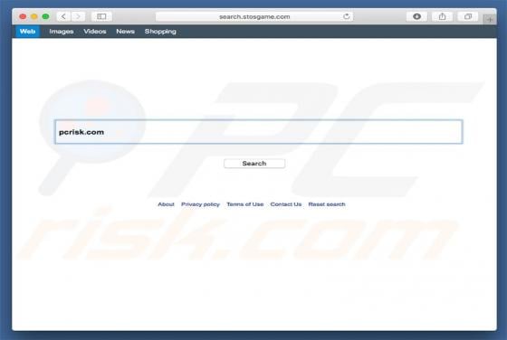 Search.stosgame.com Dirottatore (Mac)