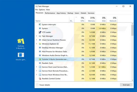 Fortnite Virus