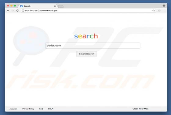 Smartsearch.pw Dirottatore (Mac)