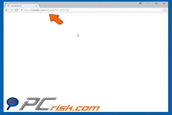 Cobalten.com POP-UP Dirottatore