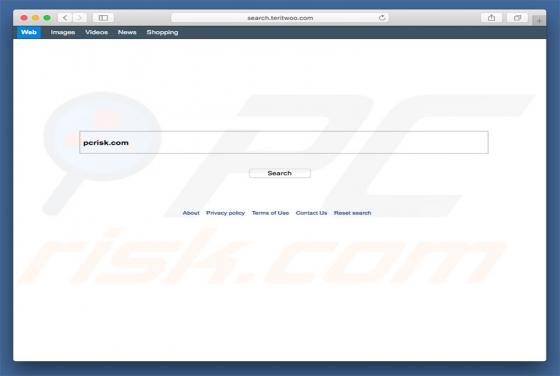 Search.teritwoo.com Dirottatore (Mac)
