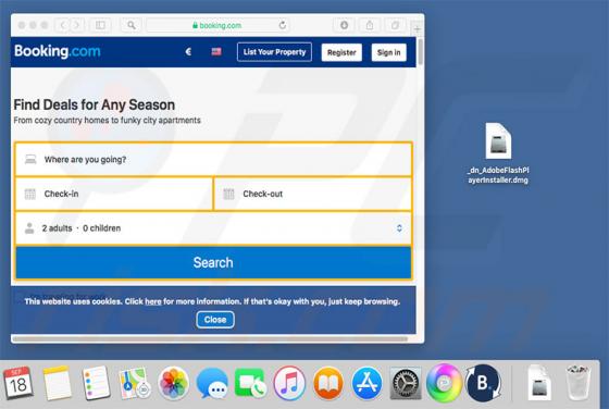 Booking.com Virus (Mac)