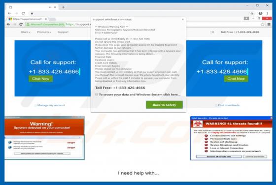 WARNING! 41 Threats Found!!! POP-UP Truffa